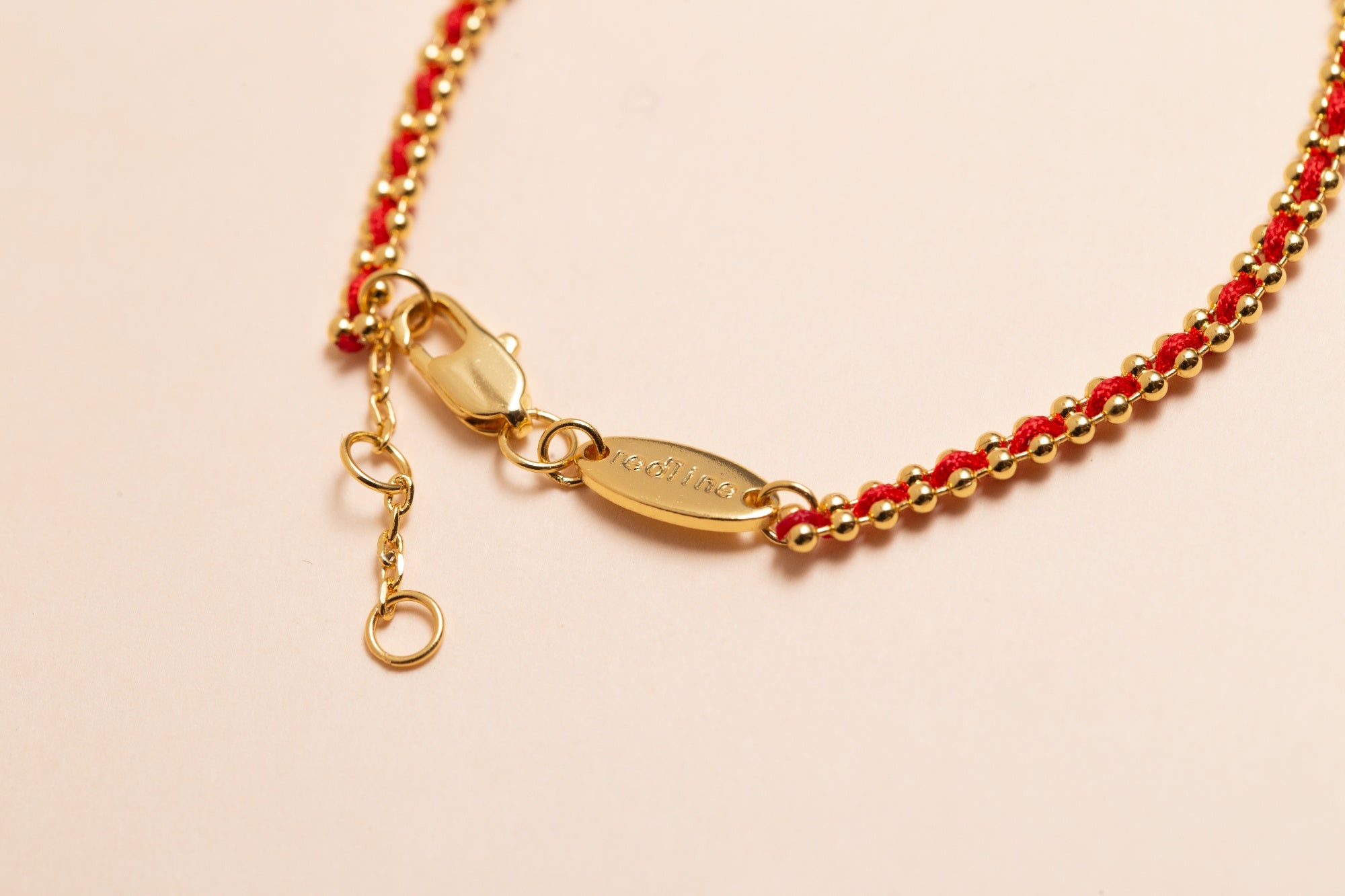Golden Red String tying the full fortune and good luck on your wrist